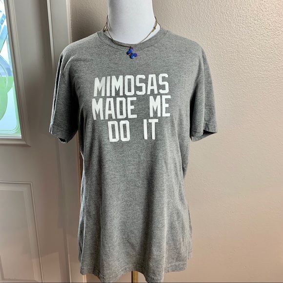 “Mimosas Made Me Do It” graphic tee - Picture 2 of 5